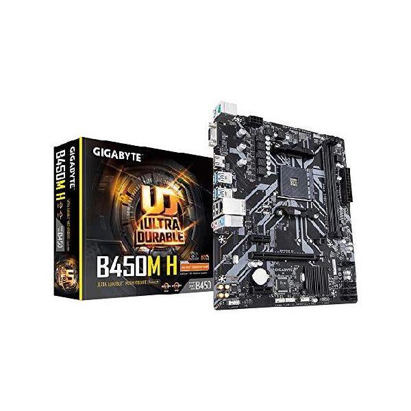 Gigabyte マザーボード AMD AM4 B450M H D4 M-ATX :B084KP738D:dear Gigabyte マザーボード AMD AM4 B450M H D4 M-ATX :B084KP738D:dear