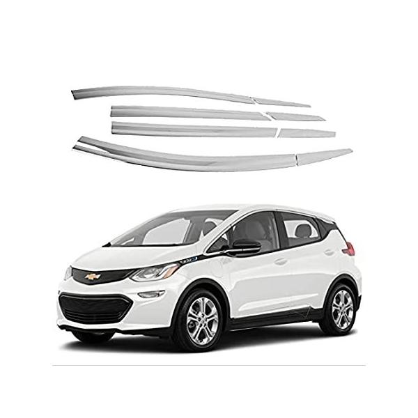 人気アイテムAUTOCLOVER Side Window Vent Visor 8 Piece Set for Chevrolet Bolt Ev 2017 20