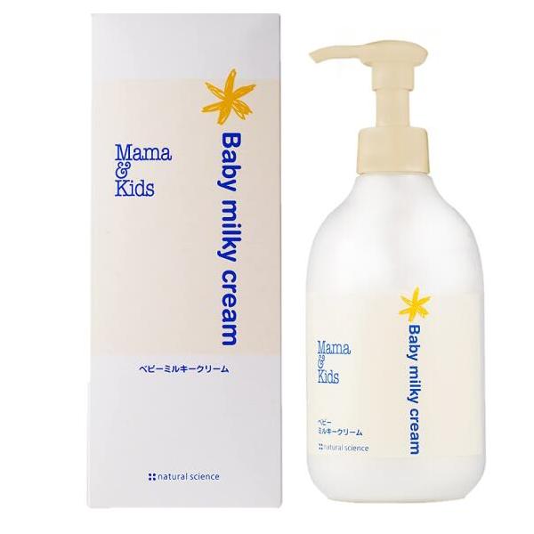 他サイト： Mama&amp;Kids ママ&amp;キッズ  ベビーミルキークリーム  大容量サイズ　310g 　ボディクリームの商品画像
