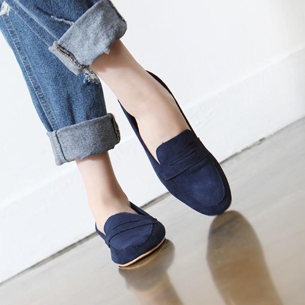 ローファー レディース フラットシューズ 革靴 黒 ブラック おじ靴 ペタンコ ぺたんこ グレー レッド セム O 0176 Deciliter デシリットル 通販 Yahoo ショッピング