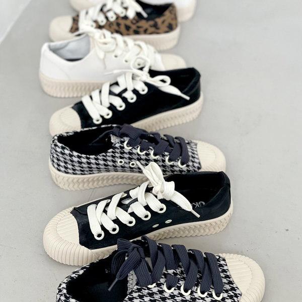 スニーカー レディース ローカット フラット 厚底 黒 ブラック アイボリー チェック柄 レオパード柄 ヒョウ柄 豹柄 婦人靴 シューズ スリッポン 安い 韓国 O 3705 Deciliter デシリットル 通販 Yahoo ショッピング