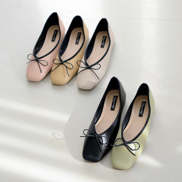 大特価 パンプス 黒 バレエシューズ フラットシューズ バレエシューズ
