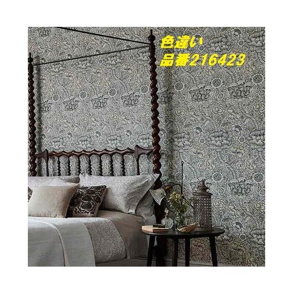 張り替え おしゃれ 輸入 Diy 工具 壁紙 おすすめ パープル 紫 花柄 ワンドル ウィリアムモリス Wandle Morris ｃｏ コレクター おすすめ デコール 内装 インテリアショップ