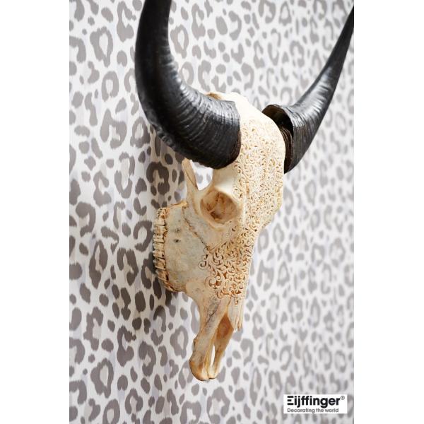 別倉庫からの配送 輸入壁紙 不織布 フリース製 Black Light レオパード ヒョウ 柄 Diy 工具 デコール 住宅設備 壁紙 インテリアショップ