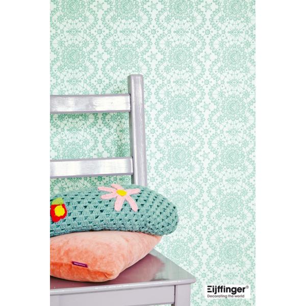 Rice ライス Diy 工具 壁紙 レース柄 グリーン 輸入 グリーン インテリアショップ 輸入 デコール