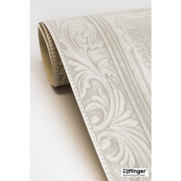 高級感特価ブランド の輸入壁紙 Fusion 35 テシード タイル フェイク ホワイト ライトグレー バロック調 国内在庫品 クロス はがせる 10ｍ巻 壁紙 スーパーセール即出荷 の