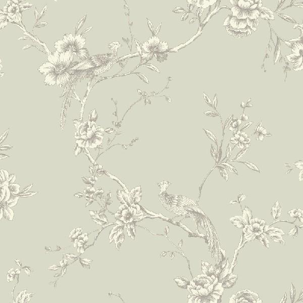 激安価格の 輸入壁紙 Options2 Chinoise 花鳥柄 シノワズリ イギリス製 海外取り寄せ品 10ｍ巻 テシード 予約