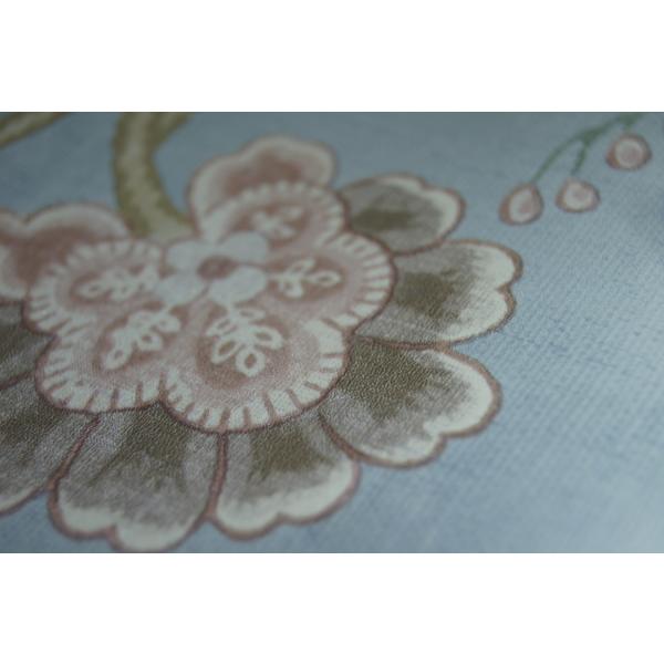 高品質登場から人気沸騰輸入壁紙tecido Regal 花柄ブルーr0103 見事な