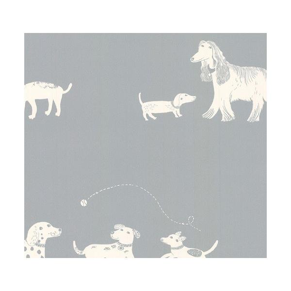 デコール Diy 工具 Nova Picturebook 絵本 W565 01 Picturebook W565 01 グレー ドッグ 犬 キッズ 子供部屋 絵本 輸入壁紙 クロス 貼って剥がせる 10ｍ巻 Diy イギリス製 Picturebook W565 01 グレー ドッグ 犬 キッズ 子供部屋 絵本 輸入壁紙 クロス 貼って剥がせる