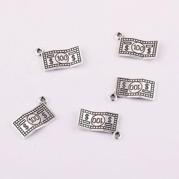 お札のチャーム☆かわいいアンティークチャーム お金 マネー  