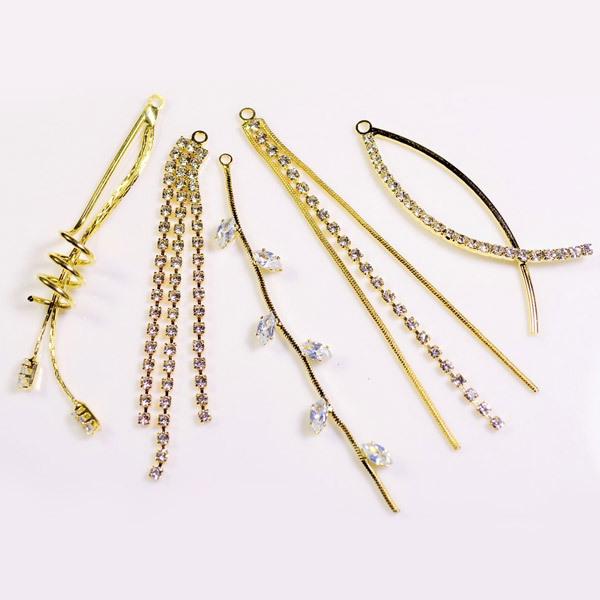 5種類のデザインチェーン☆高品質銅製☆ハンドメイド バッグチェーン