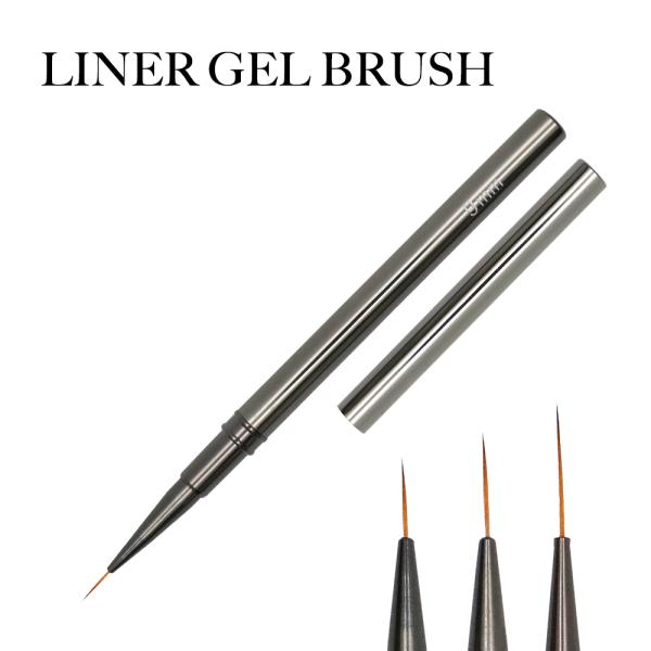 [Release date: June 3, 2025]【特徴】ラインアートの為に作られたジェルブラシ好みに合わせて選べる3種類の長さ！シンプルなダークグレーカラーでサイズが分かりやすい印字入り！穂先が潰れないよう奥まで押し込みにくい設計の...