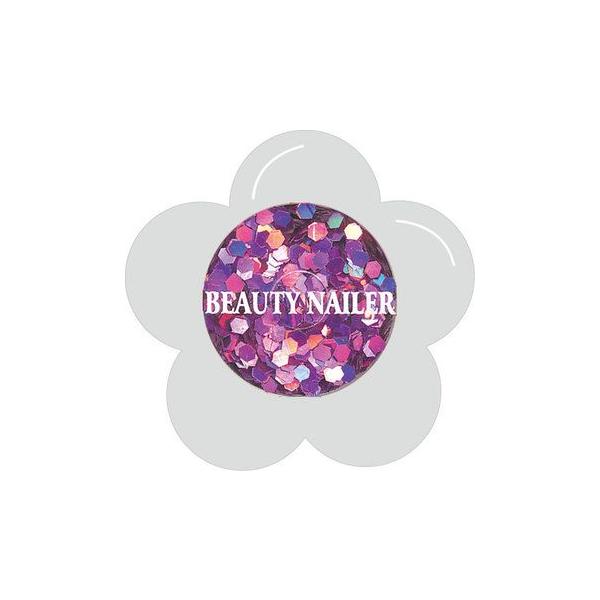 ビューティーネイラー BEAUTY NAILER ラメラメ ホログラム ピンクS 約1.5mm ネイル用品
