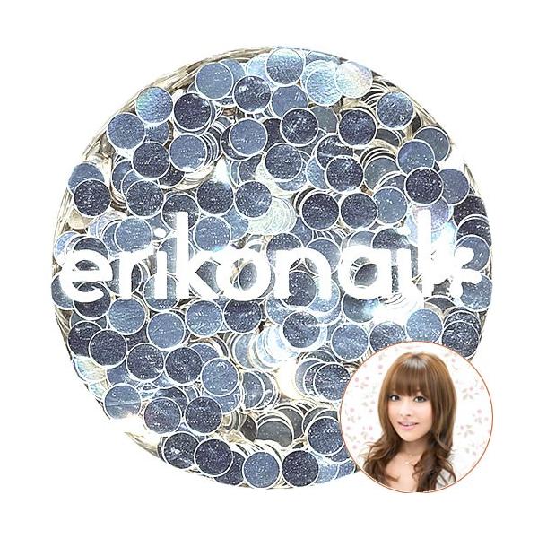 エリコネイル erikonail 純銀シルバー2φ ERI-194 ホログラム 黒崎えり子