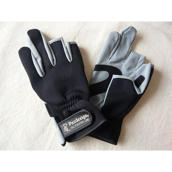 パズデザイン ネオプレーン 3フィンガーレスグローブII SLG-09