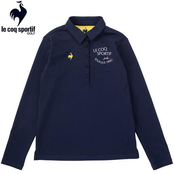 le coq sportif GOLF 3L/4L 長袖ポロシャツ ストレッチ ルコック
