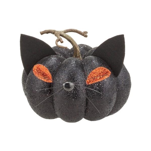 ハロウィンキャット グリッター De14 ハロウィンキャット 猫 キャット ねこ 黒猫 ディスプレイ 置物 ハロウィン デコレーション 装飾 飾り かぼちゃ De14 デコレーションラボ 通販 Yahoo ショッピング