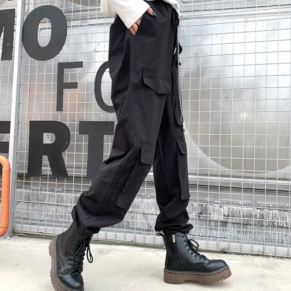 即納あり パンツ カーゴ ハード 無地 ミリタリー 軍服 メンズ ロゴ プリント ストレート レディース ファッション ダンス ヒップホップ 衣装 原宿系 韓国系 Buyee Buyee Japanese Proxy Service Buy From Japan Bot Online