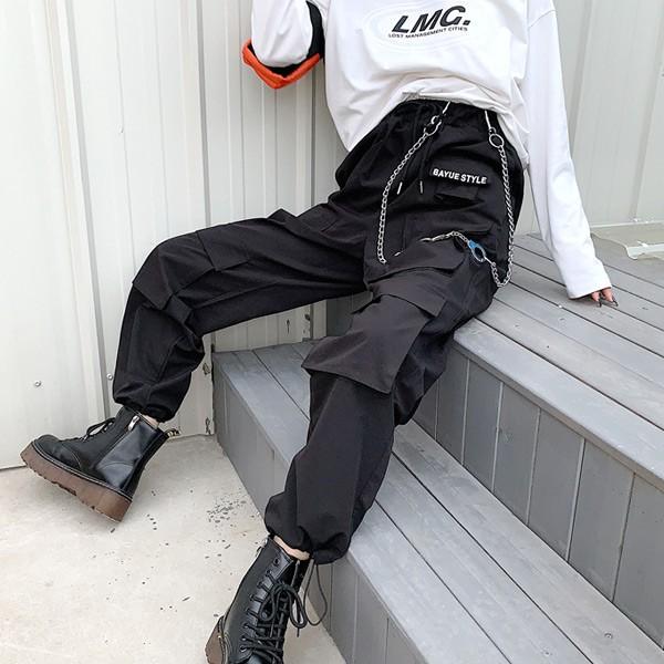 パンツ カーゴ ハード 無地 ミリタリー 軍服 メンズ ロゴ プリント ストレート レディース ファッション ダンス ヒップホップ 衣装 原宿系 韓国系 Buyee Buyee Japanese Proxy Service Buy From Japan Bot Online