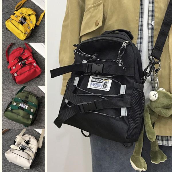 即納あり ショルダーバッグ リュック ミニサイズ 2way 無地 ダンス 衣装 韓国 ヒップホップ レディース 8da060 韓国系ダンスウェアdecorative 通販 Yahoo ショッピング