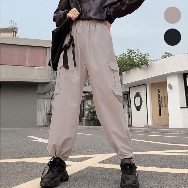 安い特注 カーゴパンツ ミリタリー 韓国 ワイドパンツ カジュアル 白 ダンす XL ★SALE★ワイドパンツ ミリタリーパンツ カーゴパンツ ワークパンツ