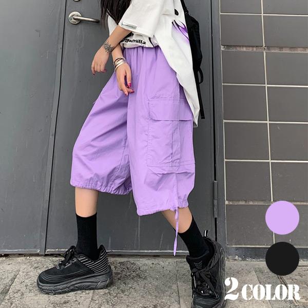 黒 ハーフパンツ ウエストゴム 黒 ハーフパンツ ウエストゴム WEGO - メルカリ