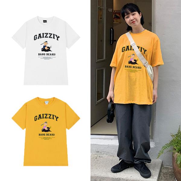 Tシャツ ロゴプリント ビッグシルエットT 半袖T キャラクター プリント