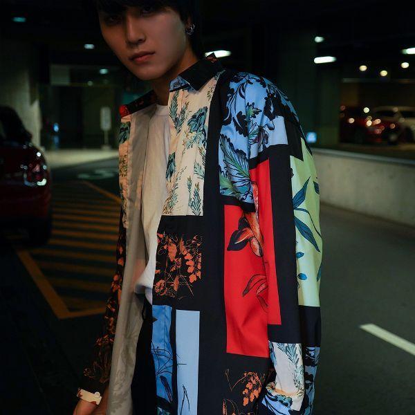 即納あり 柄シャツ マルチカラー ブロッキング ボタニカル柄 長袖 シャツ ダンス 衣装 ヒップホップ コスチューム 韓国ファッション 大きいサイズ 個性的 Mmm070 韓国系ダンスウェアdecorative 通販 Yahoo ショッピング