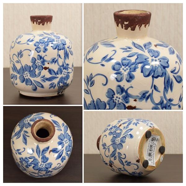 陶器製の抽象模様の花瓶 o1ns18651.jpg