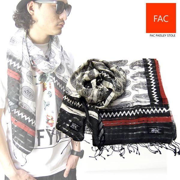 ペイズリー柄アフガンストール 大判 ロング スカーフ バンダナ メンズ レディース おしゃれ 3v3062 Deep B系 ストリートファッション 通販 Yahoo ショッピング