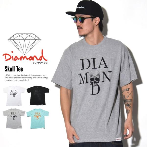 �_�C�������h�T�v���C Diamond Supply Co. T�V���c �����Y SKULL TEE