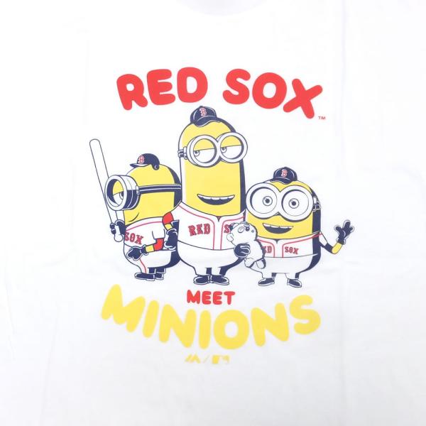 マジェスティック ミニオンズ Majestic Minons コラボ Tシャツ メンズ ミニオン ボストン レッドソックス Mlb 野球 カップル ペアルック お揃い おしゃれ Buyee Buyee 日本の通販商品 オークションの代理入札 代理購入