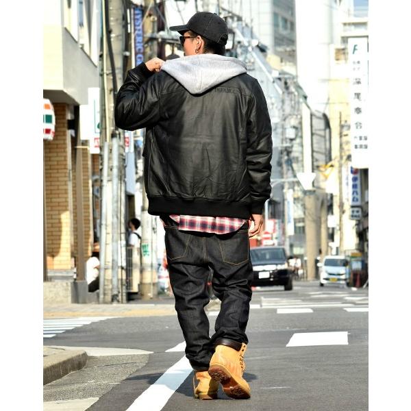 フェイクレザー ジャケット メンズ スウェットフード付き アウター ブルゾン ストリート系 ファッション 大きいサイズ Buyee Buyee 提供一站式最全面最專業現地yahoo Japan拍賣代bid代拍代購服務 Bot Online