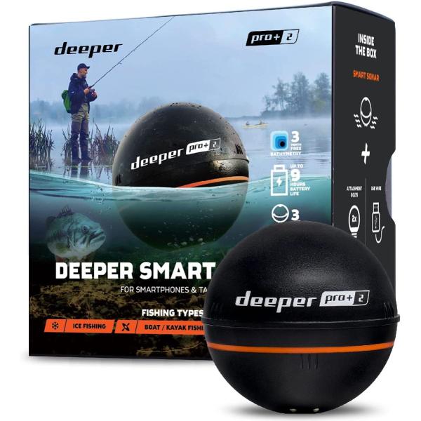 Deeper Pro+2(ディーパープロプラス2)スマート魚群探知機 Deeper Pro+2(ディーパープロプラス2)スマート魚群探知機