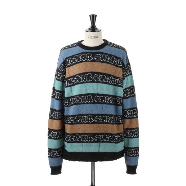 【P10倍】【SALE】INVERTED WANTO BRUSHED SWEATER/BLACK Fucking Awesome(ファッキンオーサム)