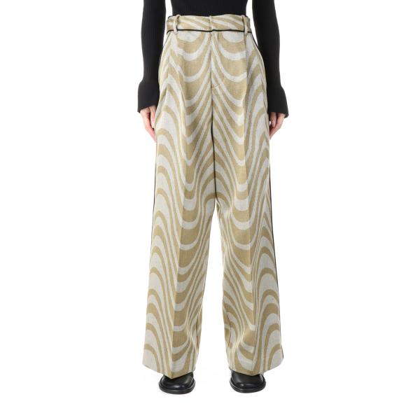 TODAYFUL Piping Jacquard Pants (12220702) Todayful(トゥデイフル