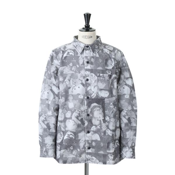 【P10倍】【SALE】PRAYING KIDS L/S TWILL SHIRT Fucking Awesome(ファッキンオーサム)
