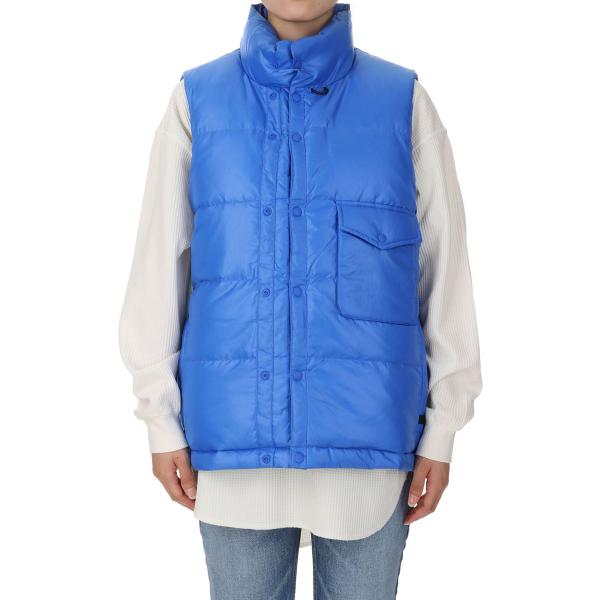 DAIWA◆Ws TECH CLIMBERS DOWN VEST/FREE/ナイロン/BLK/BW-23023WL DAIWA PIER39 TECH REVERSIBLE CLIMBERS PUFF VEST [NAVY