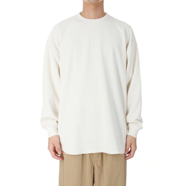 DAIWA PIER39（ダイワ ピア39） 【P5倍】TECH THERMAL CREW L/S - ECRU