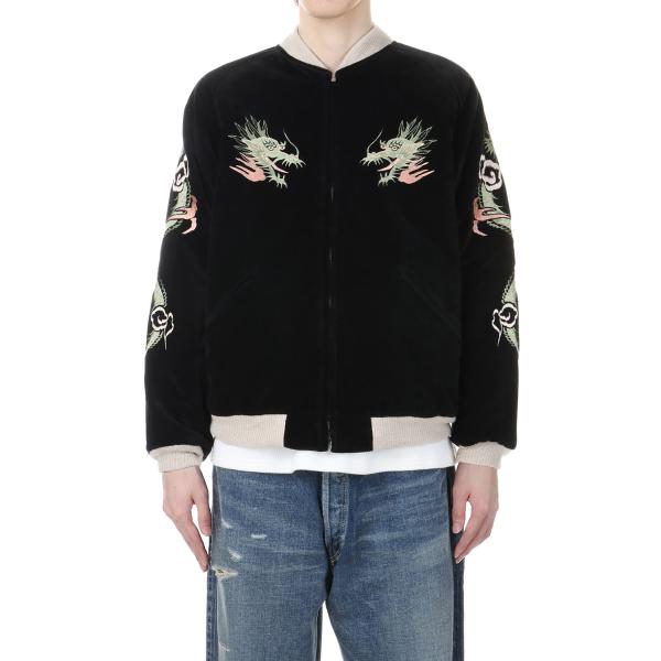 GOLD 【P5倍】SPECIAL EDITION VELVETEEN SOUVENIER JACKET GREEN