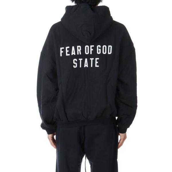 SALE / 40%OFF】HEAVY FLEECE FULLZIP HOODIE BLACK