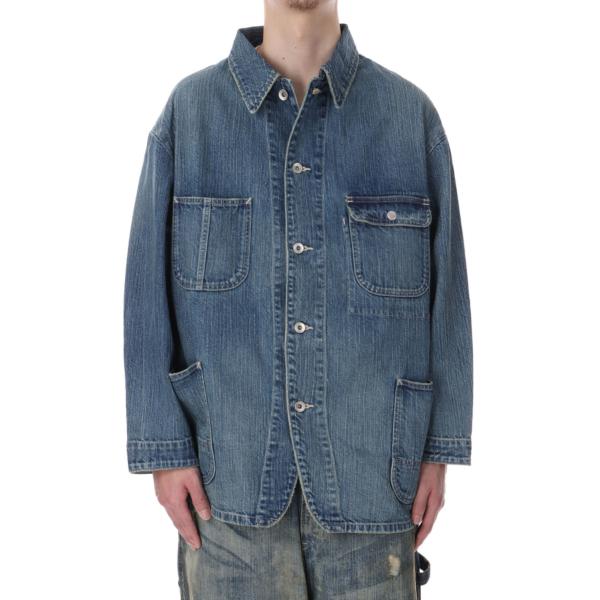 ポータークラシック - STEINBECK DENIM COVERALLS P5倍】STEINBECK DENIM COVERALLS / BLUE (PC-005-3240) Porter