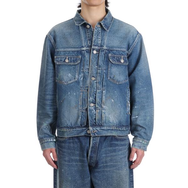 SALE / 20%OFF】RECYCLED WASTE SUVIN COTTON YARN 14oz. DENIM JACKET