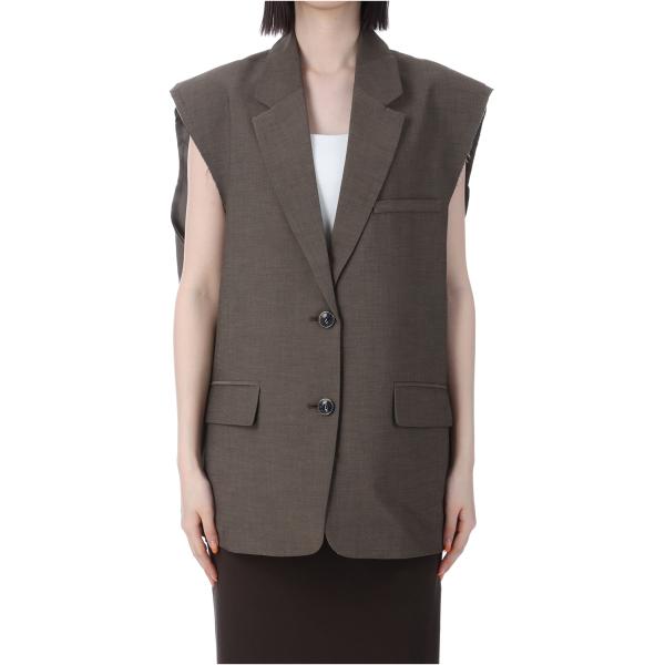 anuke／Cutoff Over Vest ànuke online store（アンヌーク） / Cutoff Over VestCutoff