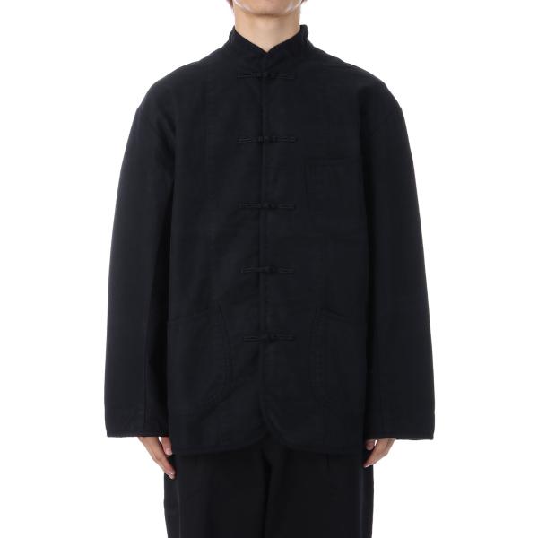 P5倍】MOLESKIN CHINESE JACKET WATCH CHAIN ITEM / BLACK (PC-019