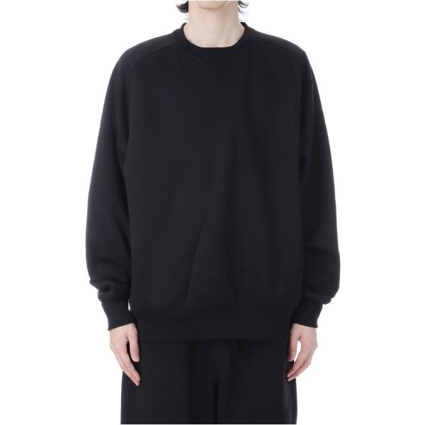 【P10倍】【SALE】TECH SWEAT CREW FREEDOM SLEEVE - BLACK (BE-51025W) DAIWA PIER39(ダイワ ピア39)