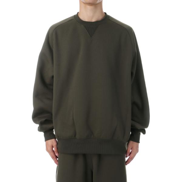 【P10倍】【SALE】TECH SWEAT CREW FREEDOM SLEEVE - BROWN KHAKI (BE-51025W) DAIWA PIER39(ダイワ ピア39)