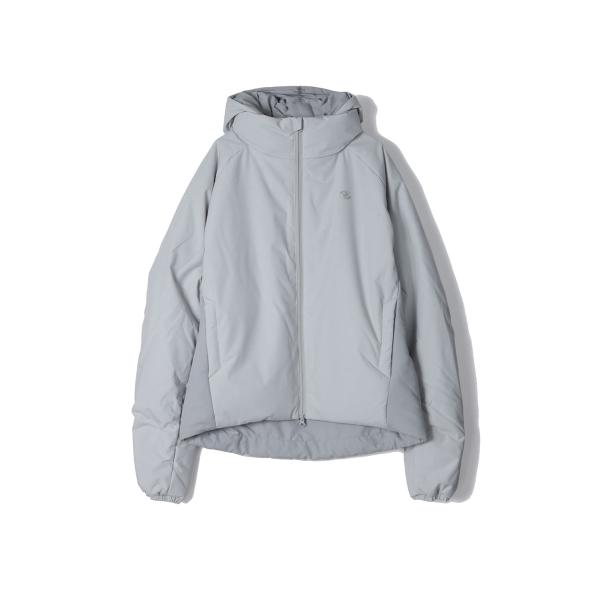 REVERSIBLE PUFFER JACKET - LIGHT GREY (SG2503DP04) SAN GEAR