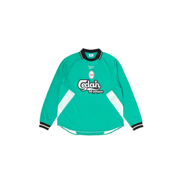 P10倍】【SALE】Reebok / L/S Game Shirt - Teal (SD26S-CT01) SEDAN