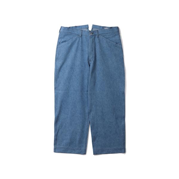【P10倍】EARLY WORK TROUSERS - INDIGO (707-261044) AMOSKEAG(アモスケイグ)